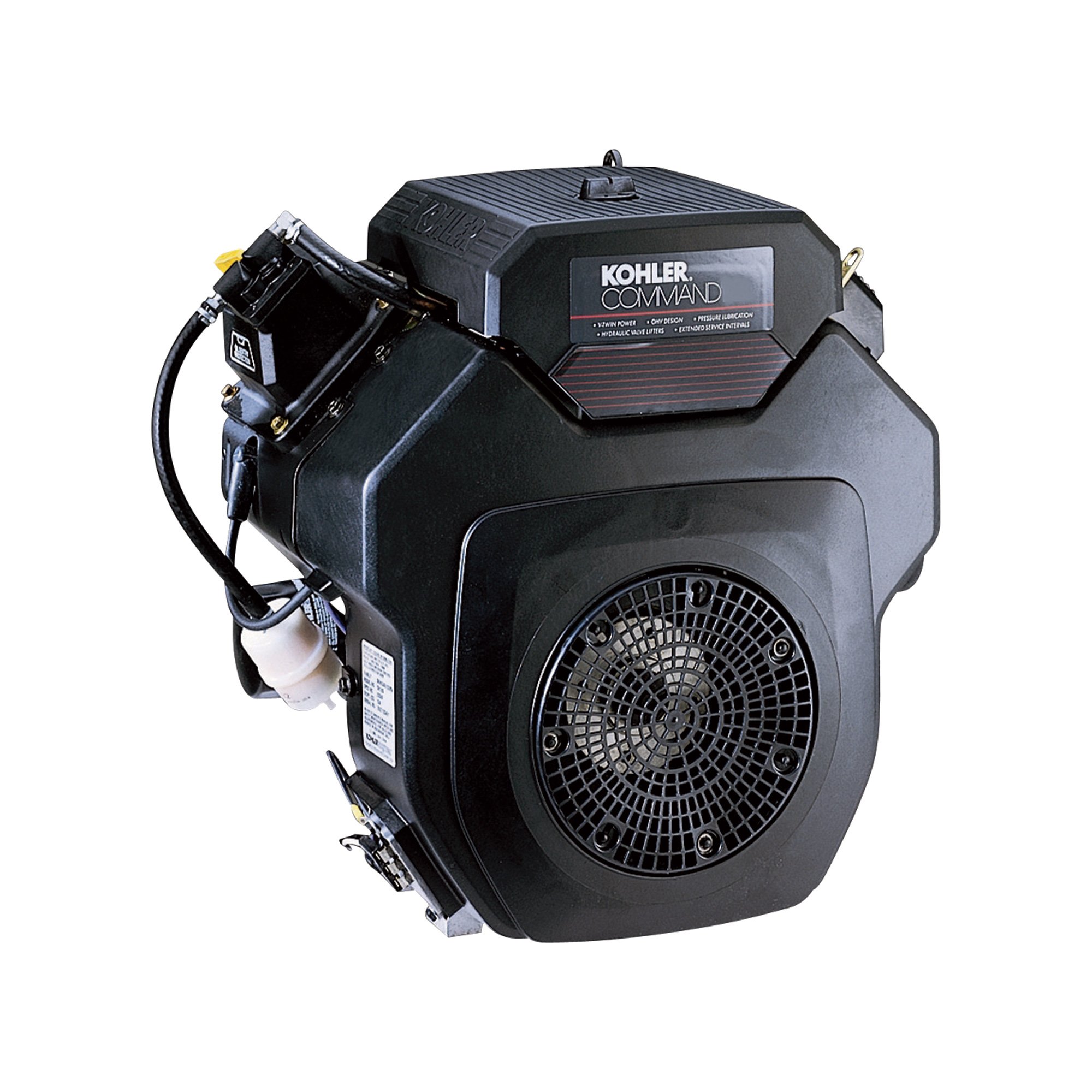 Kohler Command V-Twin Horizontal Engine with Electric Start — 20 HP, 1 7/16in. x 4 7/16in. Shaft, Model# PA-CH640-3006